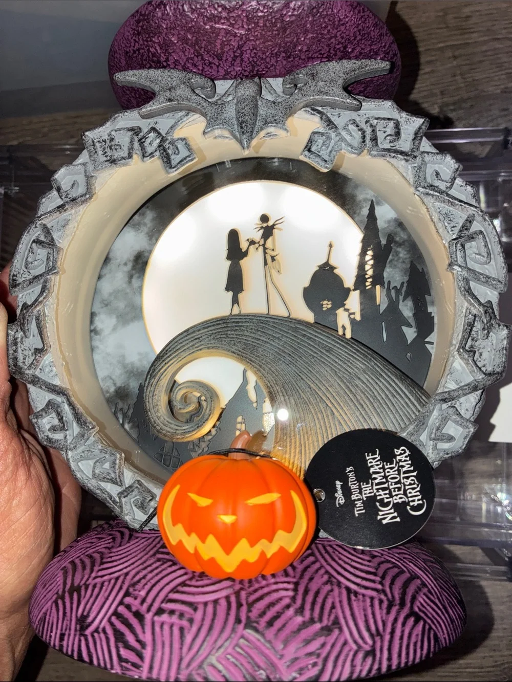 Nightmare before Christmas X BBW light up candle holder